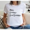 custom mom grandma great grandma shirt for mothers day personalized nana mimi est shirt unique mom life gifts 8szme