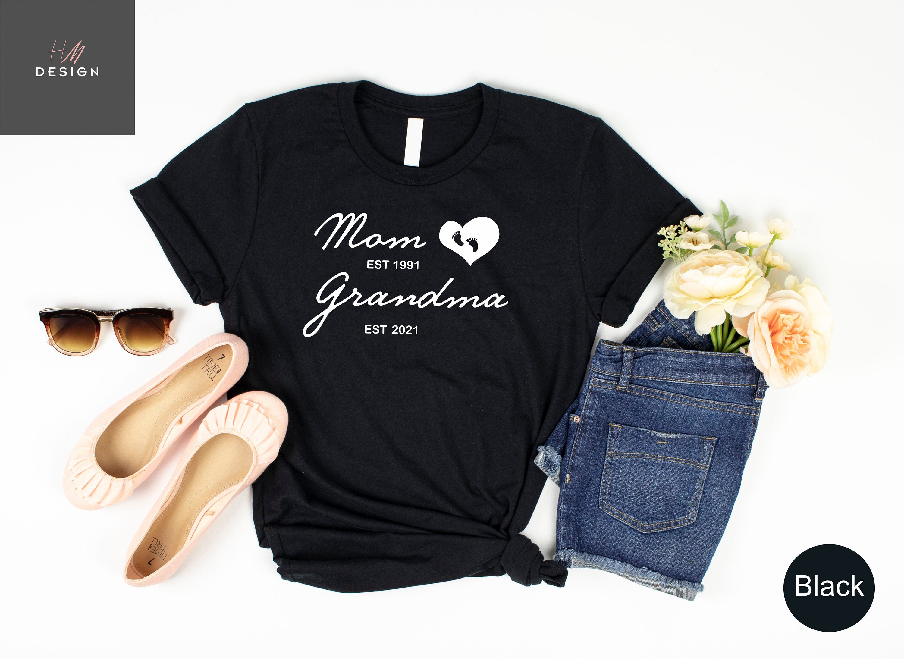 custom mom grandma shirt personalized for mothers day unique mom mimi gigi aunt tee best grandma shirt gift ideas gkuce scaled