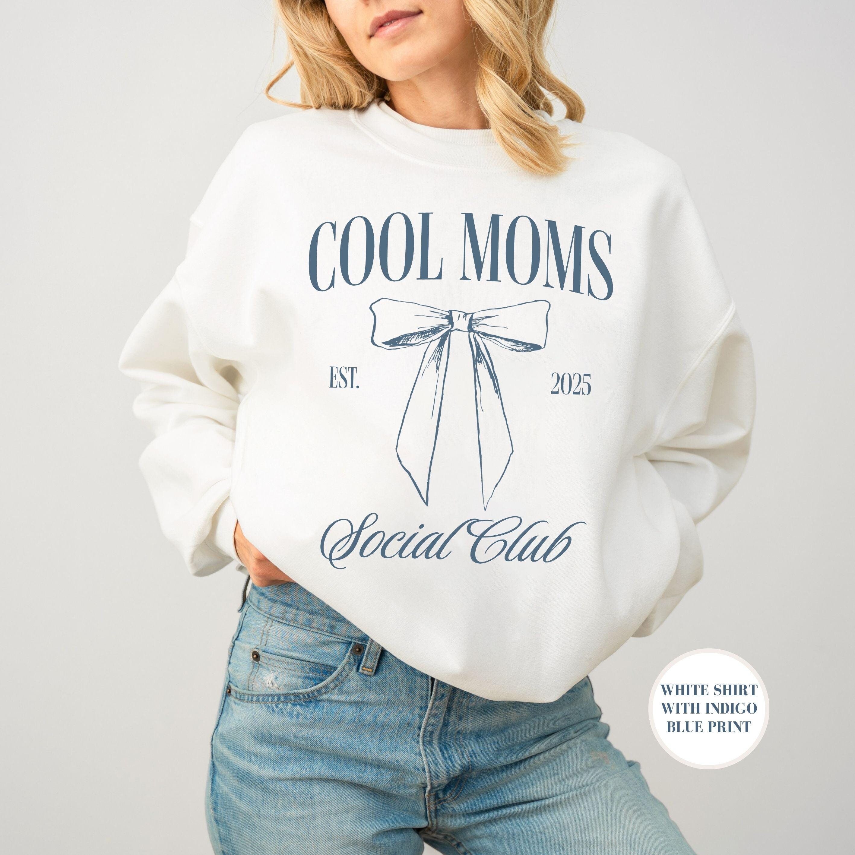 custom mom sweatshirt personalized mama shirt trendy mom life apparel new mom gift pregnancy announcement top mom shirts