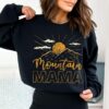 custom mountain mama shirt for hiking cute 70s style mountain mom tee camping t shirt perfect for outdoor adventures x2ud8