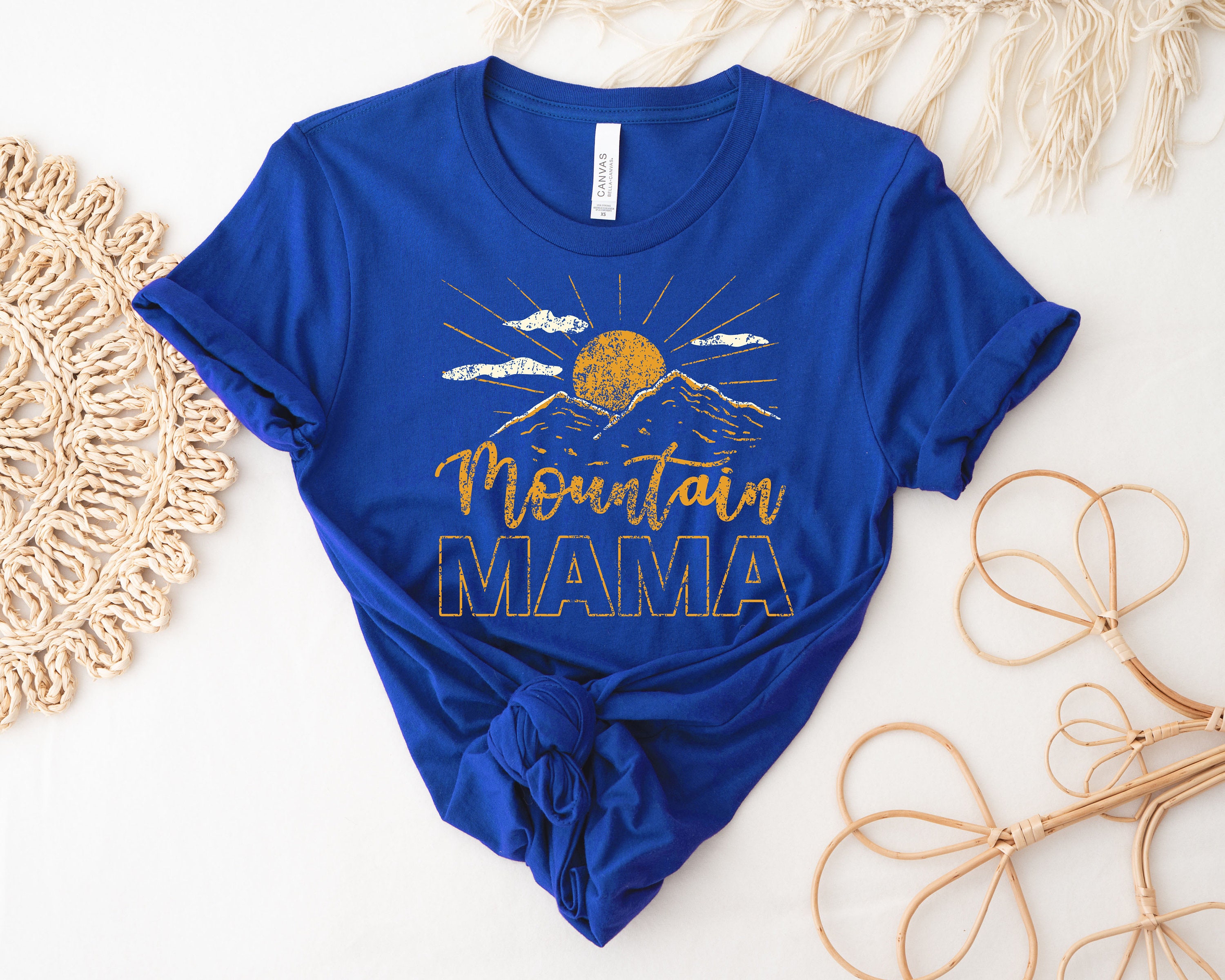 custom mountain mama shirt for moms who love hiking vintage 70s style camping tee mountain mom t shirt adventure apparel hiszv scaled