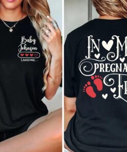 custom pregnancy announcement shirt for mothers day unique new mom gift in my pregnant era funny mom t shirt rvb4y