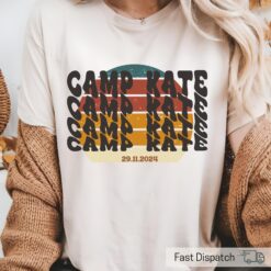 custom retro camp bachelorette shirt for camping party vintage bridal tee unique gift for bride and bridal party adwgu