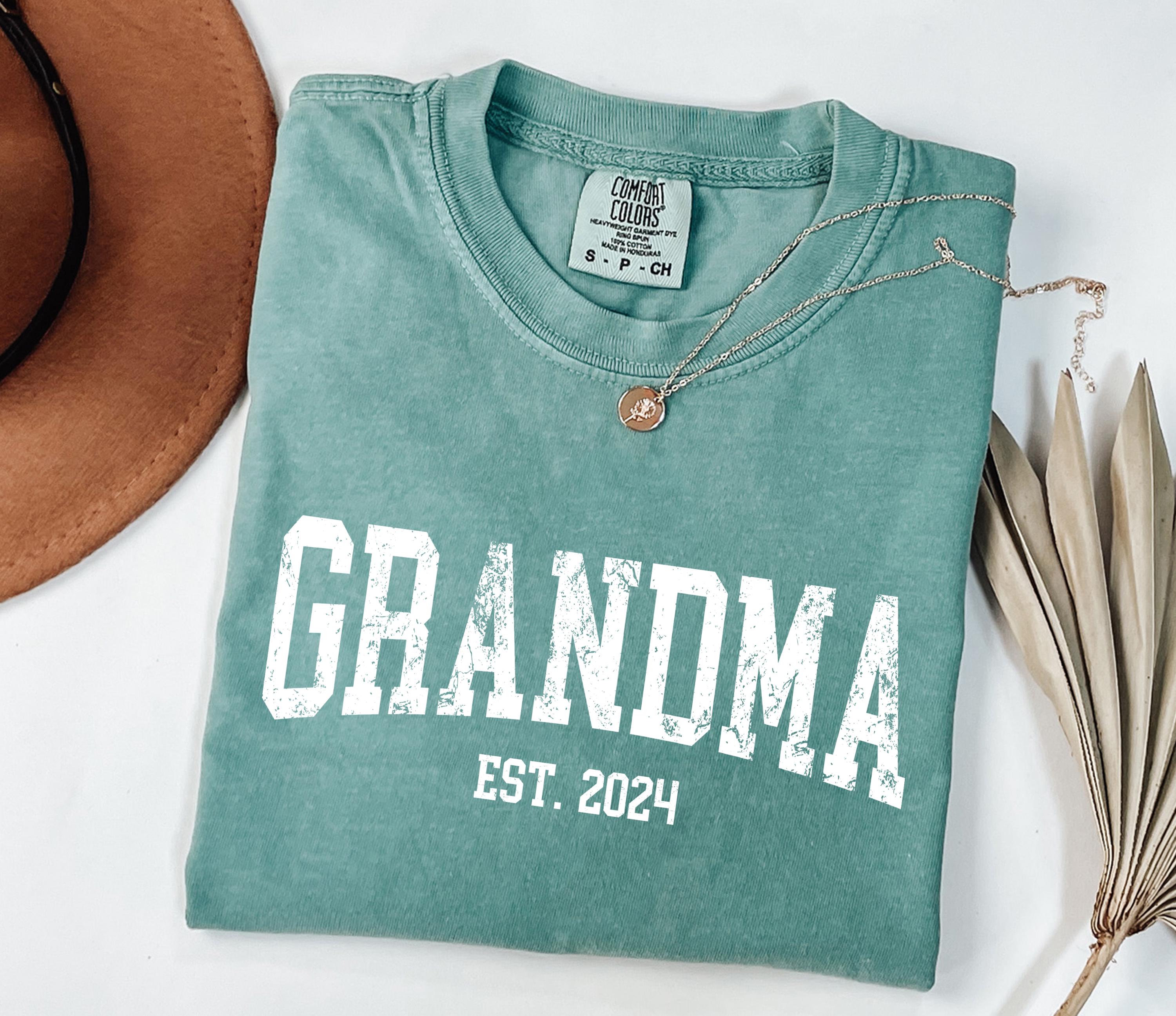 custom retro grandma shirt est cute nana shirt for mothers day best mom ever gift personalized mom life tee sgbzo scaled