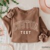 custom retro style sweatshirt for women personalized crewneck cute matching sweatshirts perfect for gifts and casual wear wlbhh