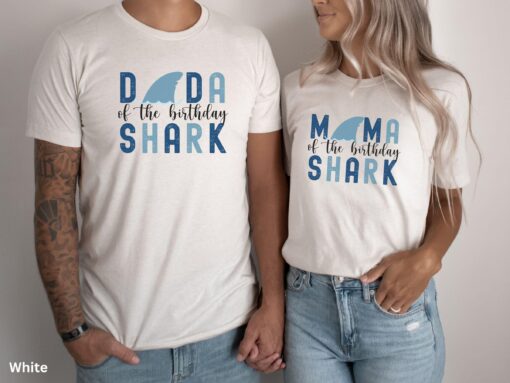 custom shark birthday shirt for family matching with mom and dad shirts for boys shark theme birthday party