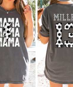 custom soccer mama shirt for game day soccer moms funny soccer fan shirt for mothers day cute mom life tee 8kplk