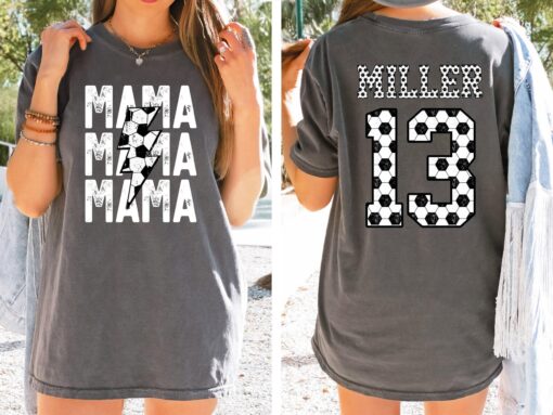 custom soccer mama shirt for game day soccer moms funny soccer fan shirt for mothers day cute mom life tee 8kplk scaled