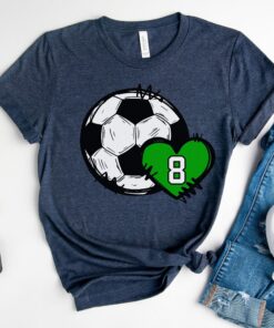 custom soccer mom shirt with personalized number soccer ball design for game day and team spirit 9yviu