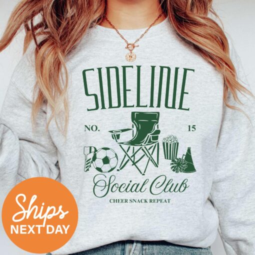custom soccer mom sweatshirt for game day sideline events funny soccer mama gift for sports moms sm8zk