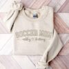 custom soccer mom sweatshirt personalized crewneck for game day unique soccer mama apparel best gift for soccer moms dzi6w