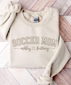 custom soccer mom sweatshirt personalized crewneck for game day unique soccer mama apparel best gift for soccer moms dzi6w