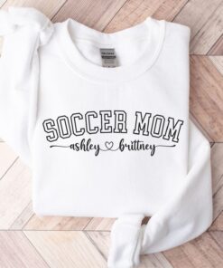 custom soccer mom sweatshirt personalized crewneck for game day unique soccer mama apparel best gift for soccer moms gt0aj