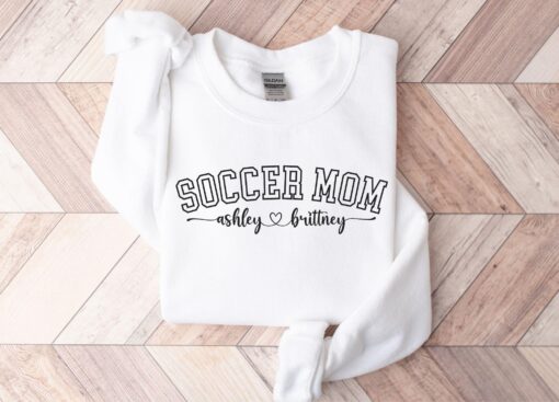 custom soccer mom sweatshirt personalized crewneck for game day unique soccer mama apparel best gift for soccer moms gt0aj