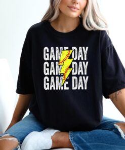 custom softball game day shirt with number and name for team sports comfort colors softball apparel yqqfz