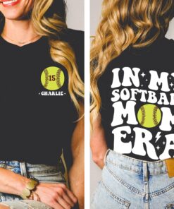 custom softball mom era shirt for game day sport moms softball lover t shirt perfect for softball season and events ygrew