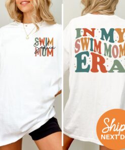 custom swim mom shirt for proud swim moms swim team t shirt swim meet tee unique swimmer mom gifts swim mom life apparel hokqt