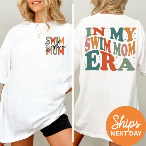 custom swim mom shirt for proud swim moms swim team t shirt swim meet tee unique swimmer mom gifts swim mom life apparel hokqt