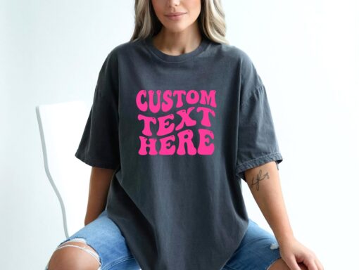 custom text shirt with your photo personalized design business logo matching custom made shirt jwyhe scaled