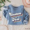 custom vintage style sweatshirt for men and women personalized crewneck matching sweatshirts comfort colors d9mzf