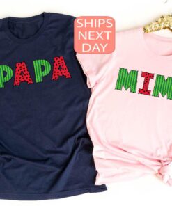 custom watermelon shirt for mimi and papa matching family summer shirt cute grandparents gift for birthdays afchz