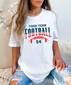 customized football mom jersey shirt with team colors for game day and football season activities ktpxu