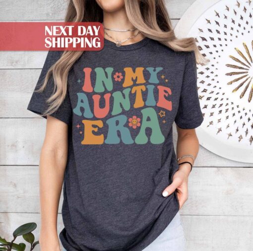 cute aunt shirt for new auntie era best aunt birthday gift aunt to be t shirt unique gifts for girls lz1dw