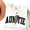 cute auntie shirt retro style funny sister gift for new aunts cool aunts club announcement tee n6xc4