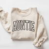 cute auntie sweatshirt varsity style favorite aunt shirt unique gift for aunts personalized aunt shirt from niece fqtky scaled