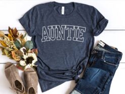 cute auntie t shirt and sweatshirt for women unique aunt gifts comfortable aunt tee for every occasion wqzpq