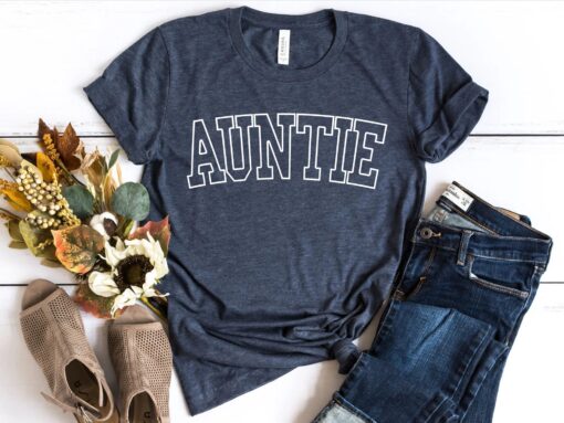 cute auntie t shirt and sweatshirt for women unique aunt gifts comfortable aunt tee for every occasion wqzpq