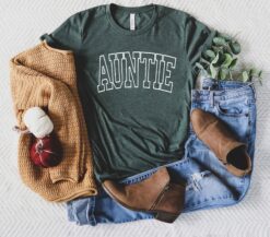 cute auntie t shirt and sweatshirt for women unique aunt gifts comfortable aunt tee for every occasion ze6ns