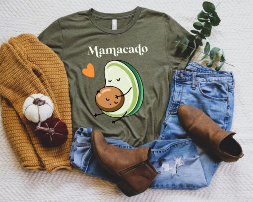 cute avocado pregnancy shirt for maternity reveal fall announcement best mom ever t shirt for new mom mama to be d7fw2 scaled