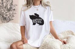 cute bear mama shirt for moms pregnancy announcement mothers day shirt best mom ever t shirt unique gift for mom hilj7