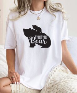 cute bear mama shirt for moms pregnancy announcement mothers day shirt best mom ever t shirt unique gift for mom hilj7