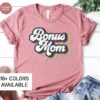 cute bonus mom shirt for women cheetah print t shirt for step moms unique mothers day gift from daughter zggqm