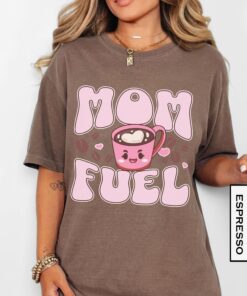 cute coffee mom shirt pink retro t shirt for coffee lovers funny mom life shirt mothers day gift tgesm