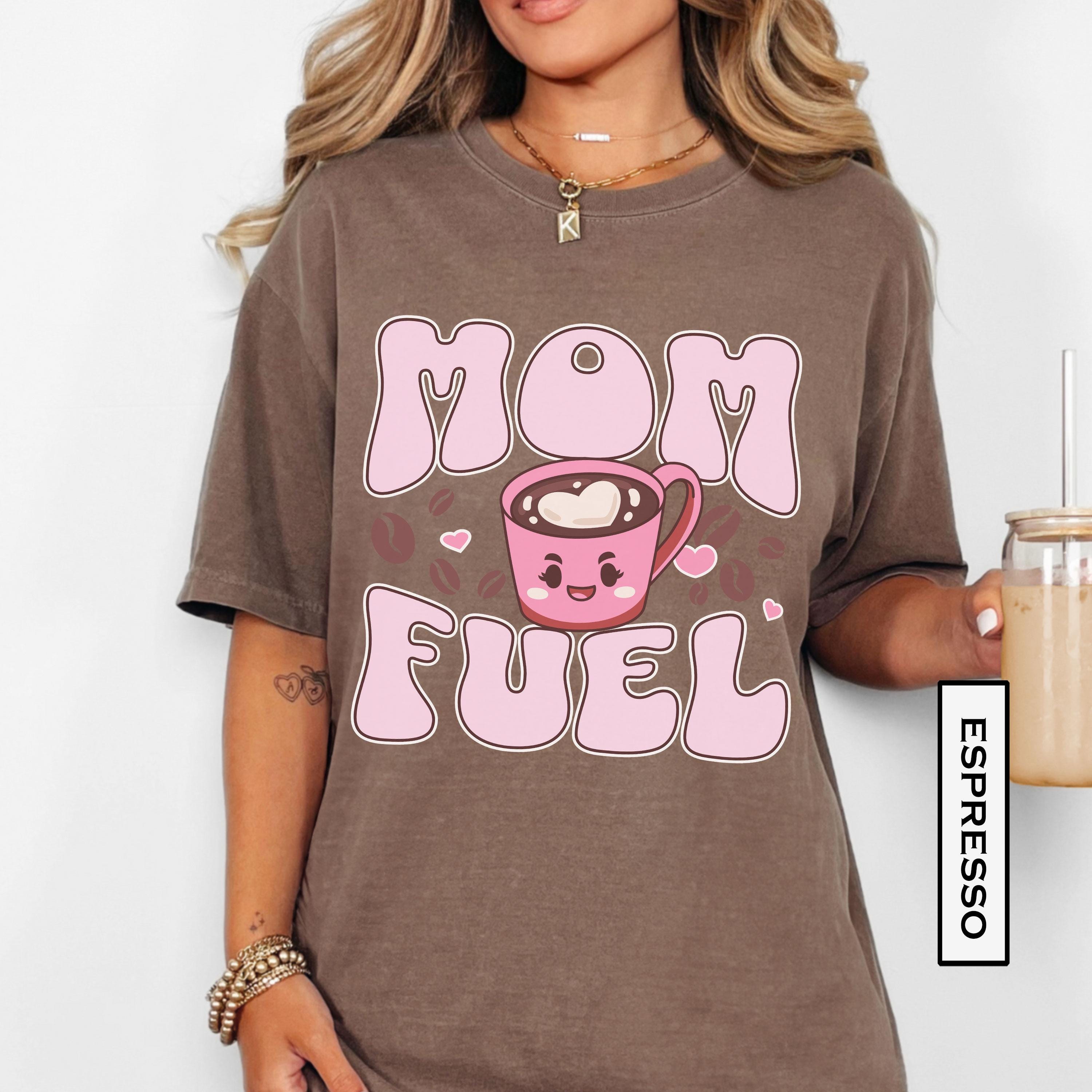 cute coffee mom shirt pink retro t shirt for coffee lovers funny mom life shirt mothers day gift tgesm scaled