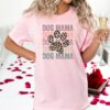 Cute Dog Mama T-Shirt for Dog Moms Funny Dog Lover Shirt Perfect for Mothers Day Personalized Dog Paw Print Design