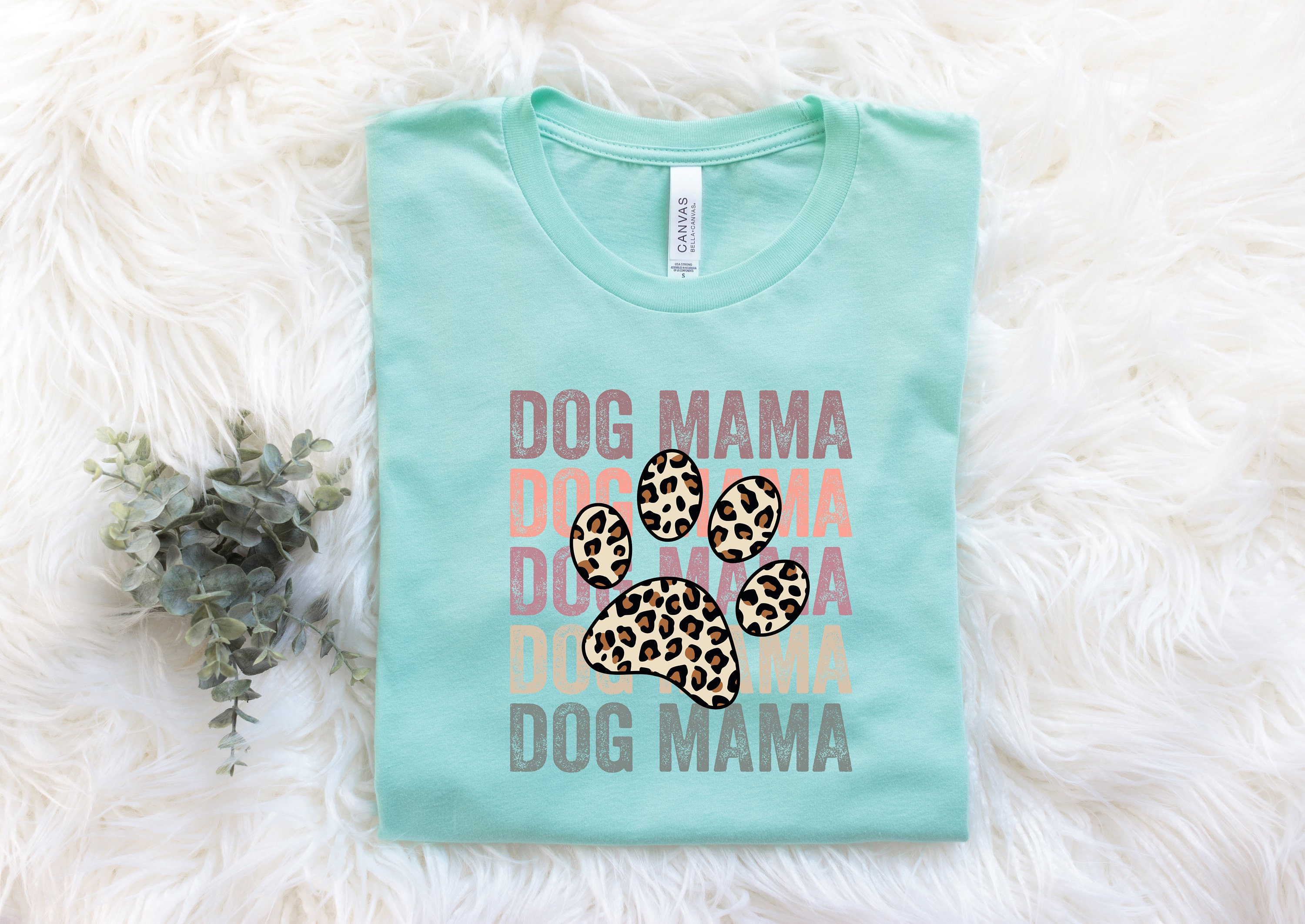 cute dog mama t shirt for dog moms funny dog lover shirt perfect for mothers day personalized dog paw print design rjvuz scaled
