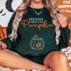 cute fall maternity sweatshirt for pregnancy announcement and reveal sweet little pumpkin design dpuxz