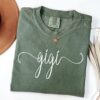 cute gigi shirt for grandma mothers day gift new nana granny mimi nonny announcement unique mom life t shirt fjjfz