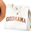 cute godmama shirt for mothers day personalized godmother crewneck baptism shirt unique godmama gift idea ec2qv scaled