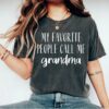 Cute Grandma Shirt for Christmas Mothers Day Pregnancy Announcement Best Grandma Ever T-Shirt for Grandmothers