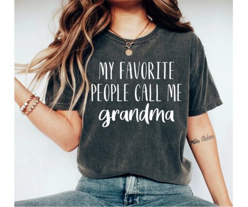 cute grandma shirt for christmas mothers day pregnancy announcement best grandma ever t shirt for grandmothers jusmc
