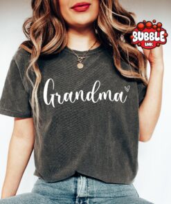 cute grandma shirt for mothers day personalized nana mama gift best grandma ever t shirt for mom life mofdt