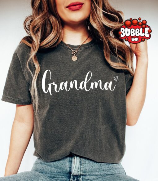 cute grandma shirt for mothers day personalized nana mama gift best grandma ever t shirt for mom life mofdt