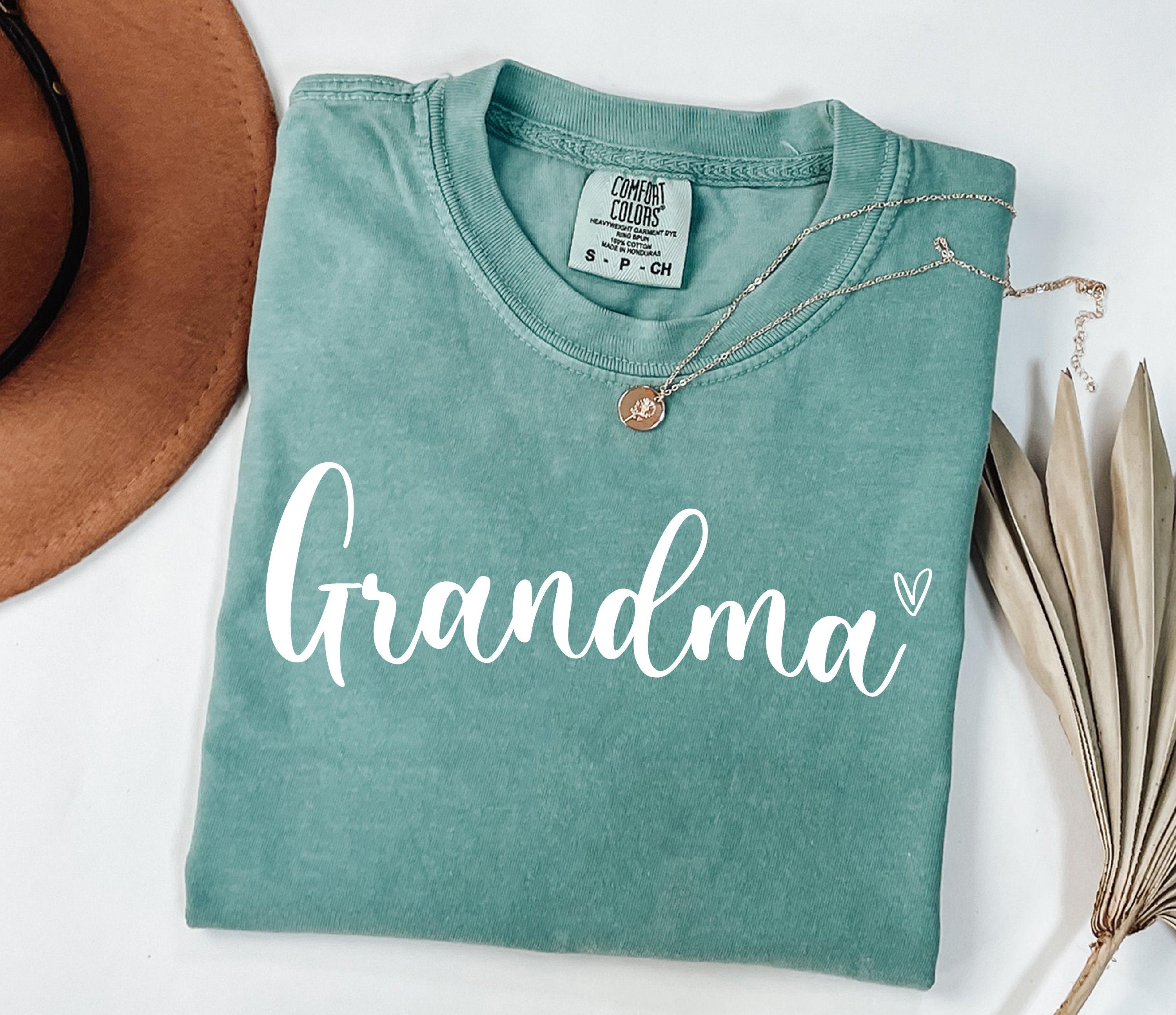 cute grandma shirt for mothers day personalized nana mama gift best grandma ever t shirt for mom life zjqte scaled