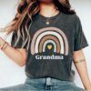 cute grandma shirt rainbow tee for nana plus size mothers day gift funny granny t shirt best nana ever shirt aeedf