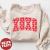 cute heart sweatshirt for women valentines day shirt unique valentines gift comfortable love sweatshirt gyays scaled